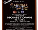 Hometown Heroes Appreciation Night