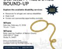 Disability Resource Round-Up